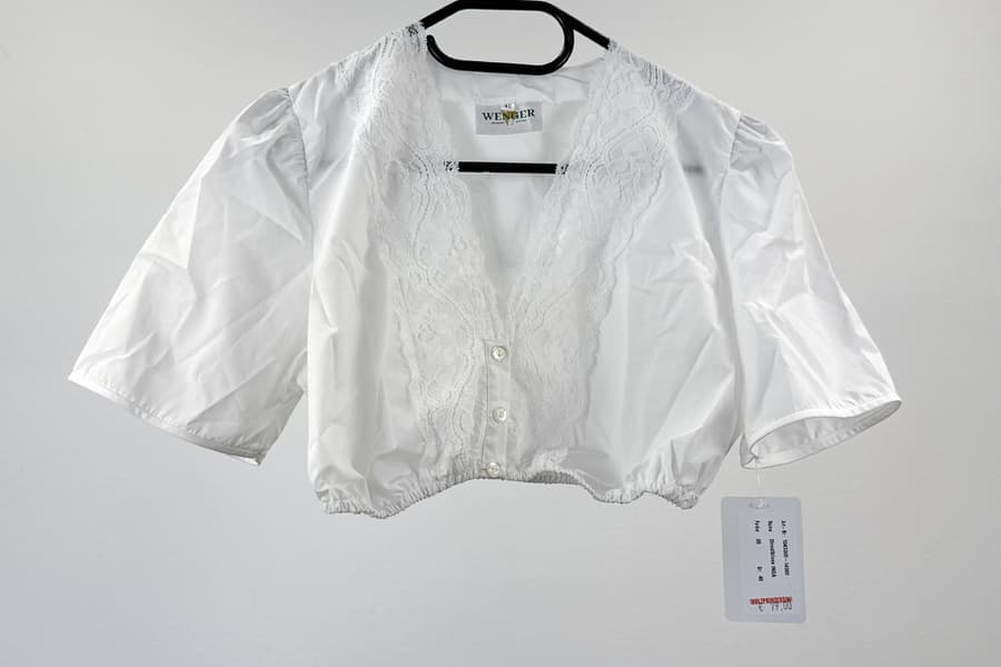 Damen Dirndlbluse Wenger, Gr. 44